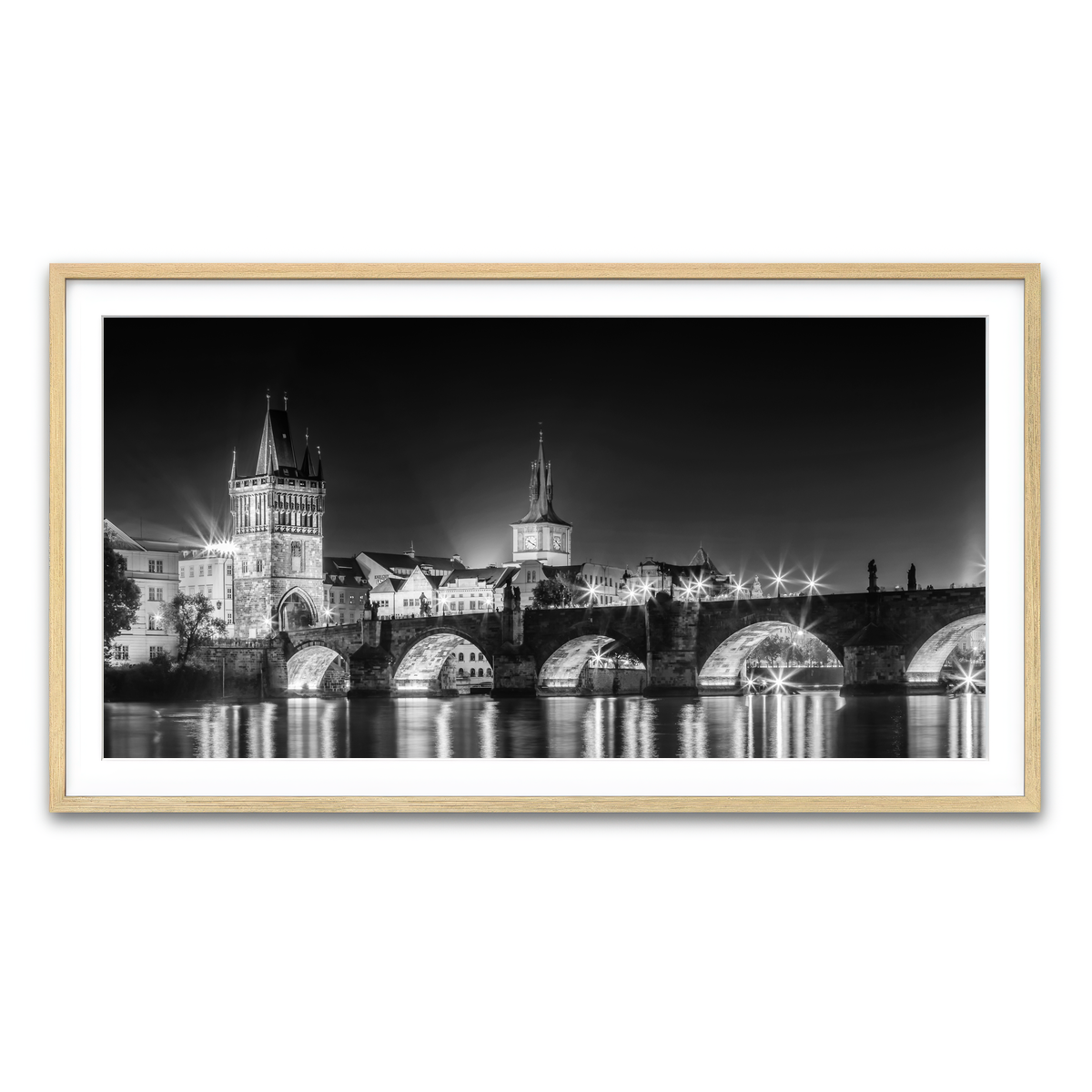 Framed Print 2x1 Natural