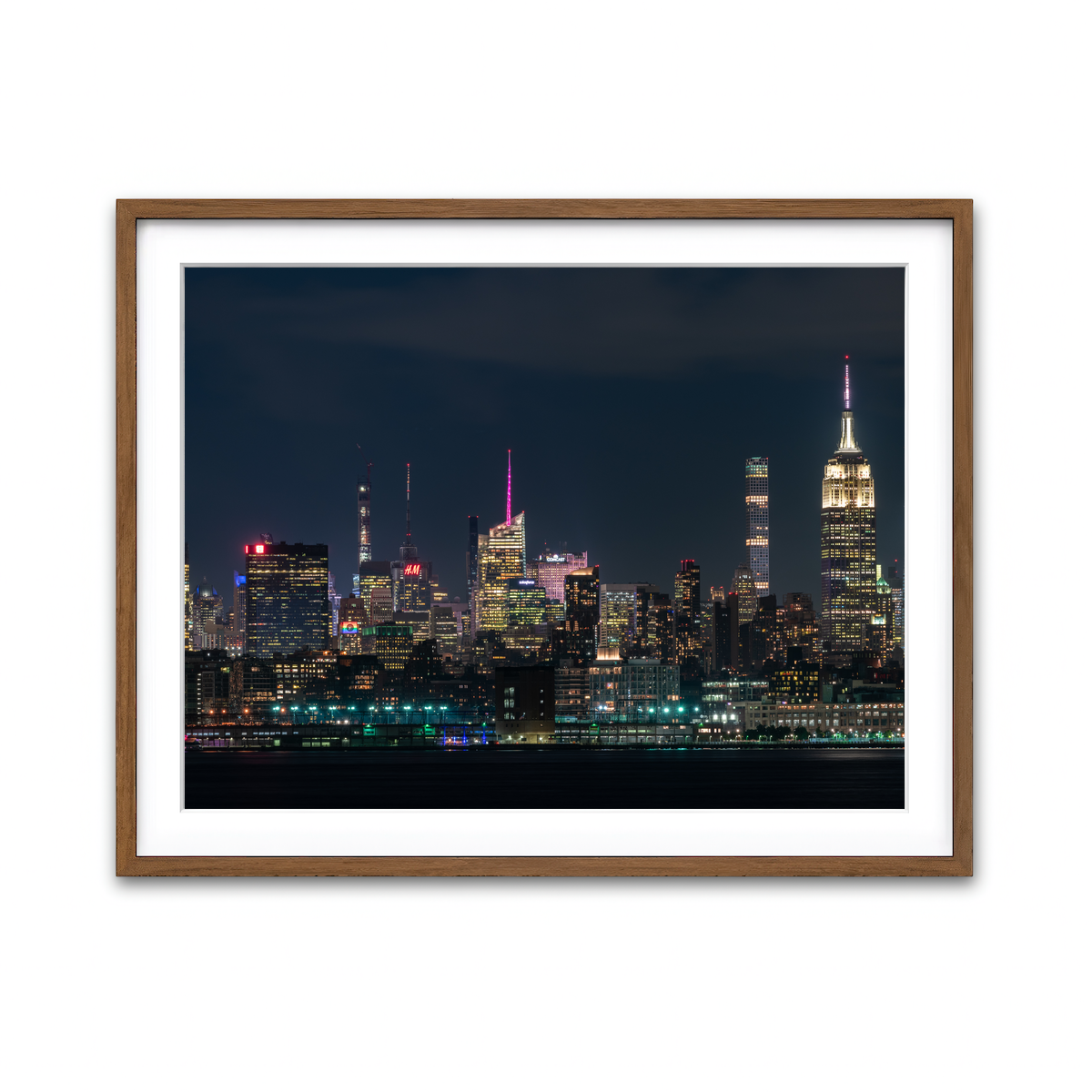Framed Print 4x3 Walnut