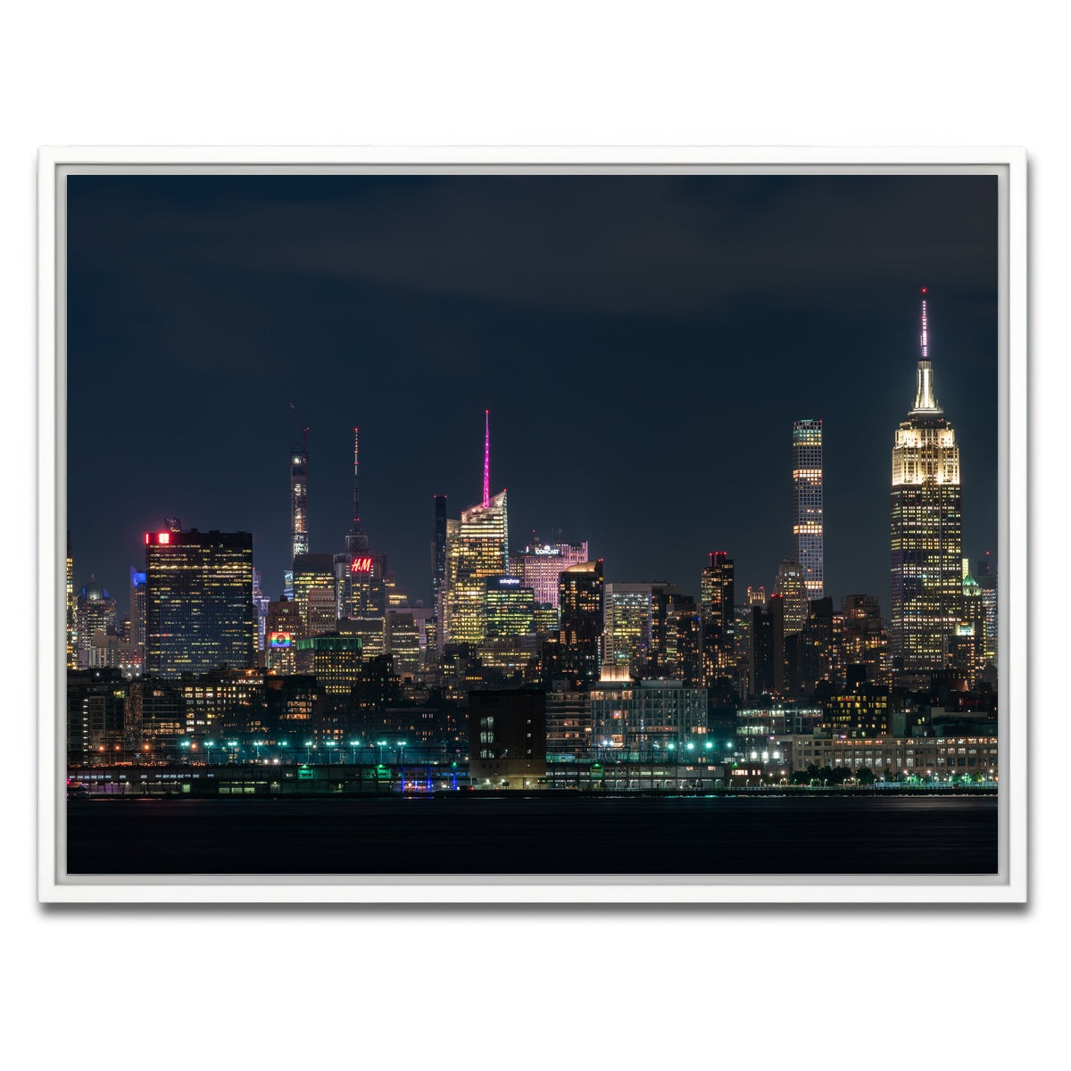 AUTO-MOCKUP WHITE | Nightlight | 1 Piece | White Framed Canvas | group=4x3