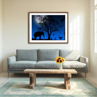 AUTO-MOCKUP ROOM | Nights in Africa Wall Art