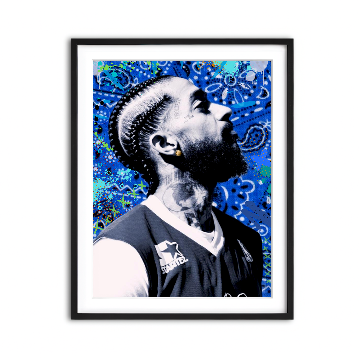 Framed Print 3x4 Black