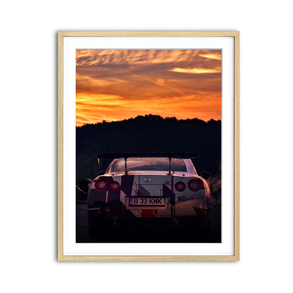 Framed Print 3x4 Natural