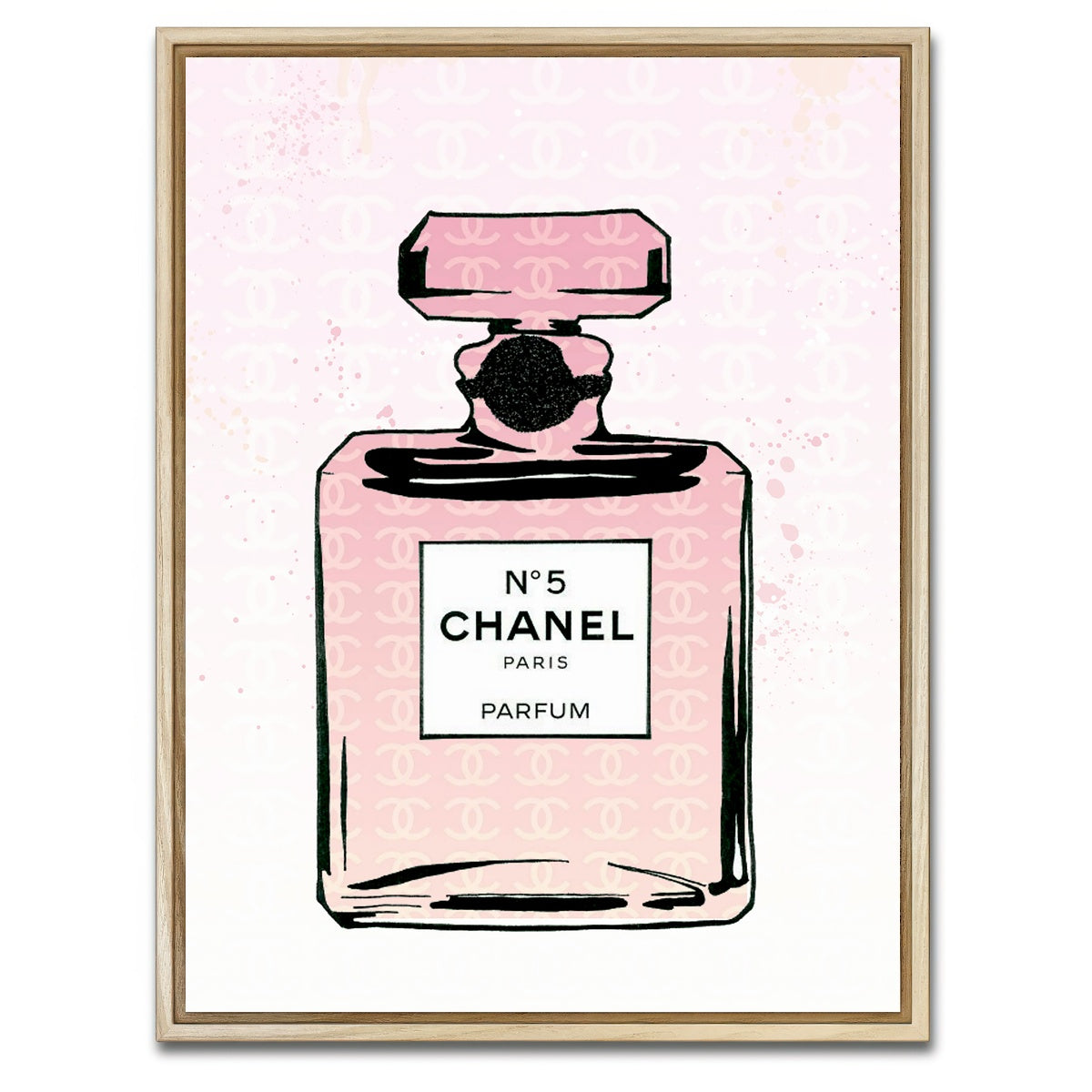 AUTO-MOCKUP WHITE | No.5 CC | 1 Piece | Natural Framed Canvas | group=3x4