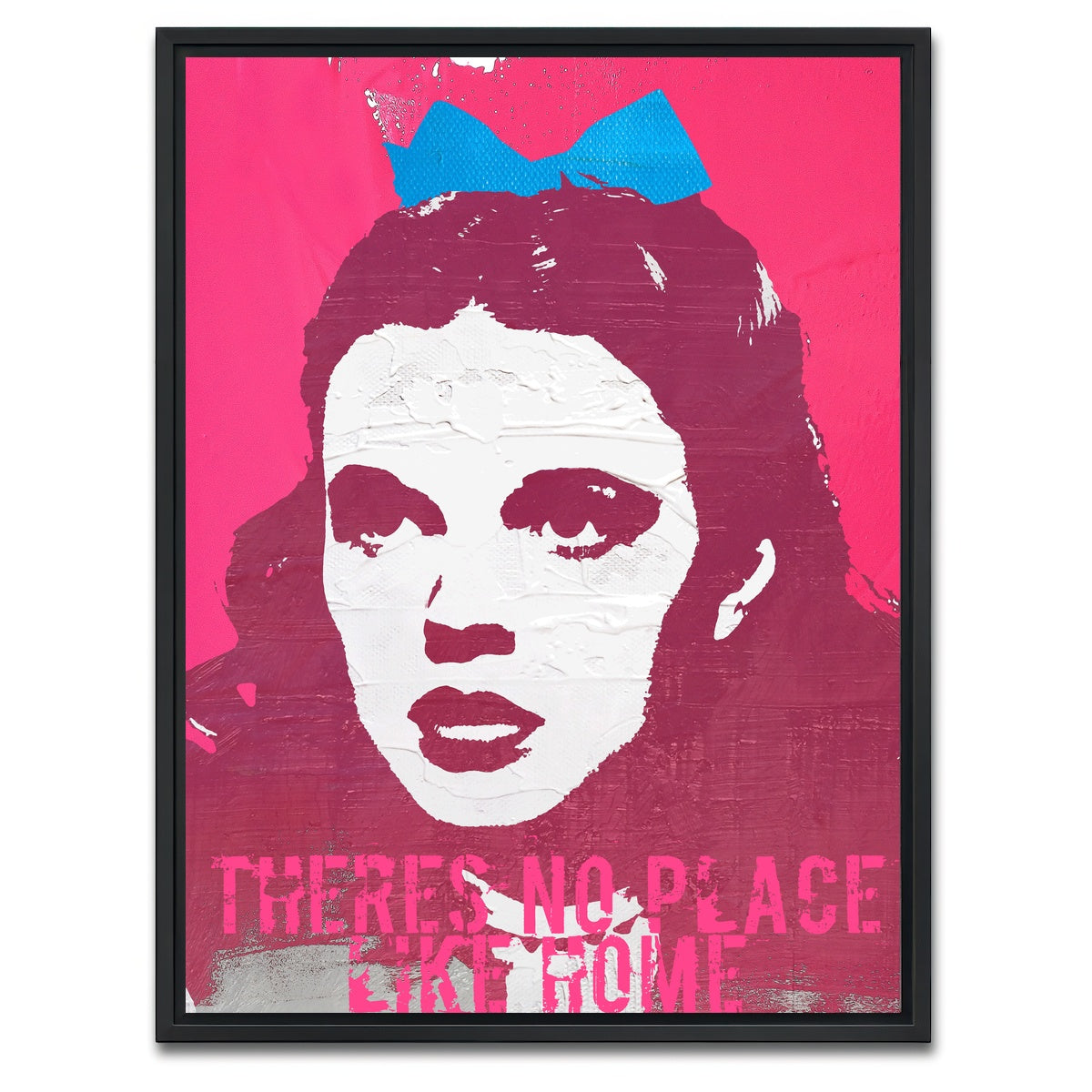 AUTO-MOCKUP WHITE | No place like home | 1 Piece | Black Framed Canvas | group=3x4