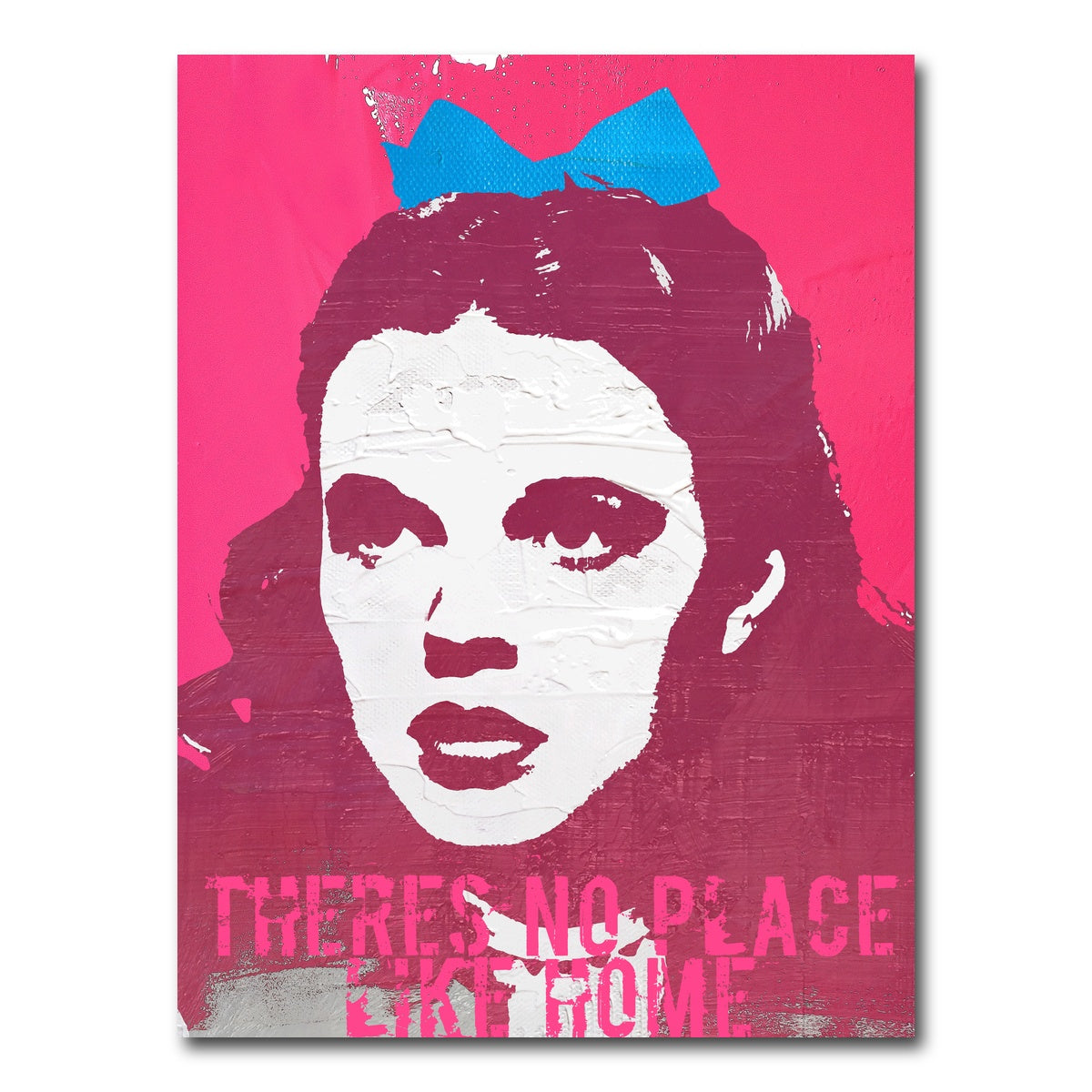 AUTO-MOCKUP WHITE | No place like home | 1 Piece | Gallery Wrap Canvas | group=3x4