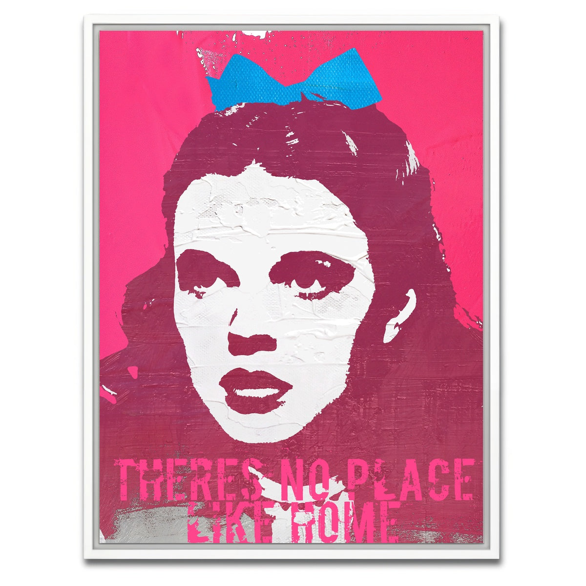 AUTO-MOCKUP WHITE | No place like home | 1 Piece | White Framed Canvas | group=3x4