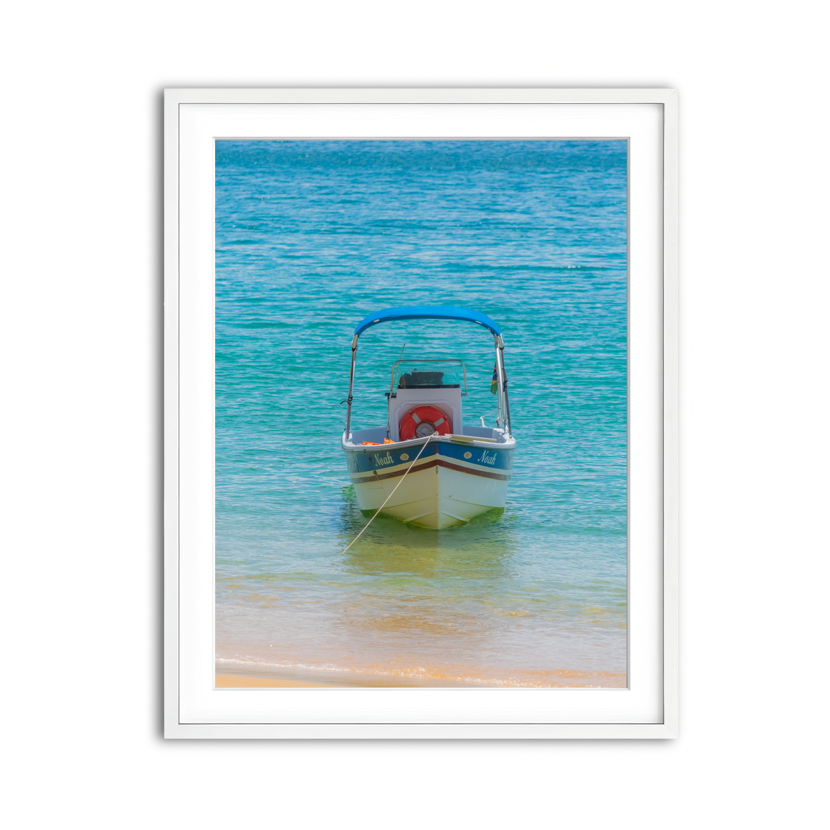 Framed Print 3x4 White
