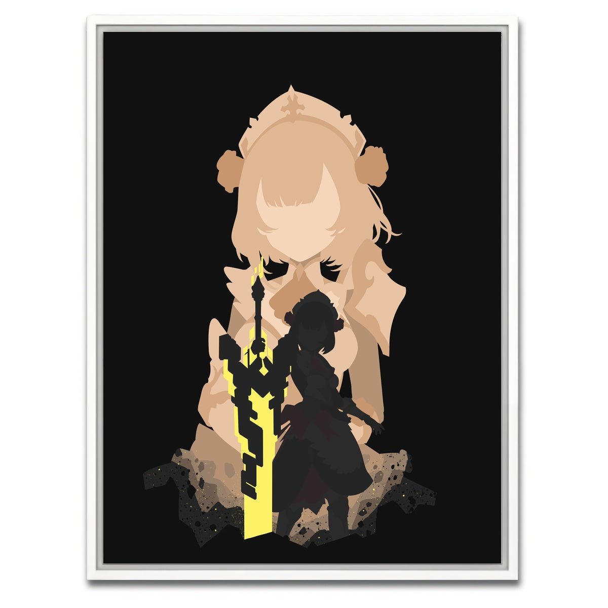 AUTO-MOCKUP WHITE | Noelle | 1 Piece | White Framed Canvas | group=3x4