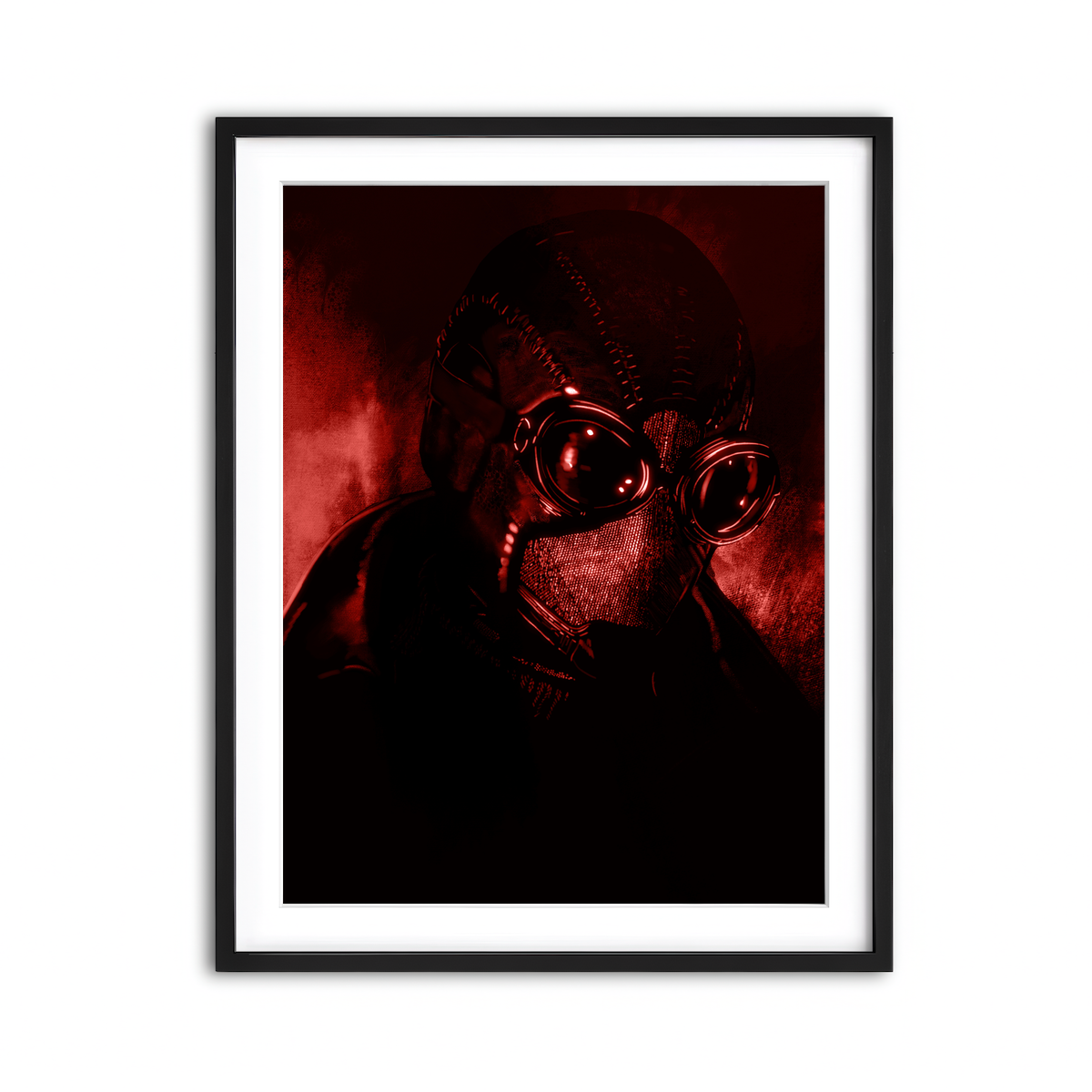 Framed Print 3x4 Black