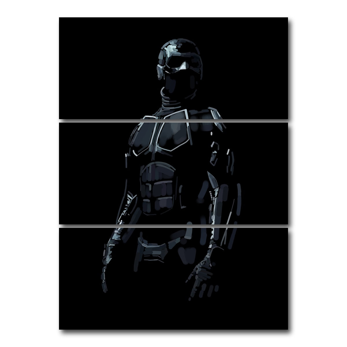 AUTO-MOCKUP WHITE | Noir | 3 Piece | Gallery Wrap Canvas | group=8x18_stacked