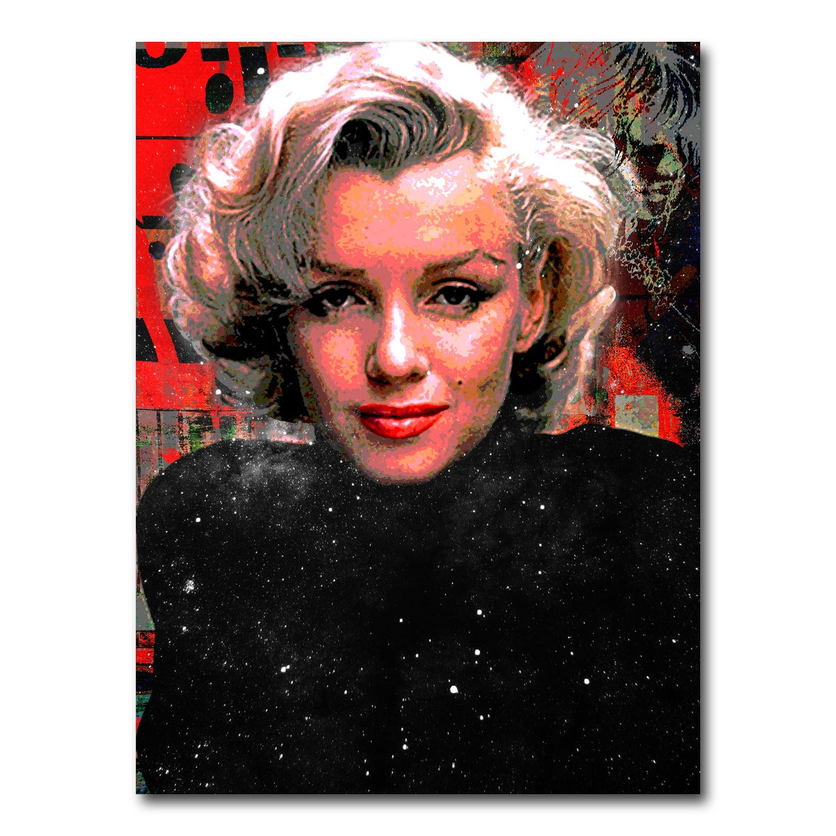 AUTO-MOCKUP WHITE | Norma Jeane Turtleneck | 1 Piece | Gallery Wrap Canvas | group=3x4