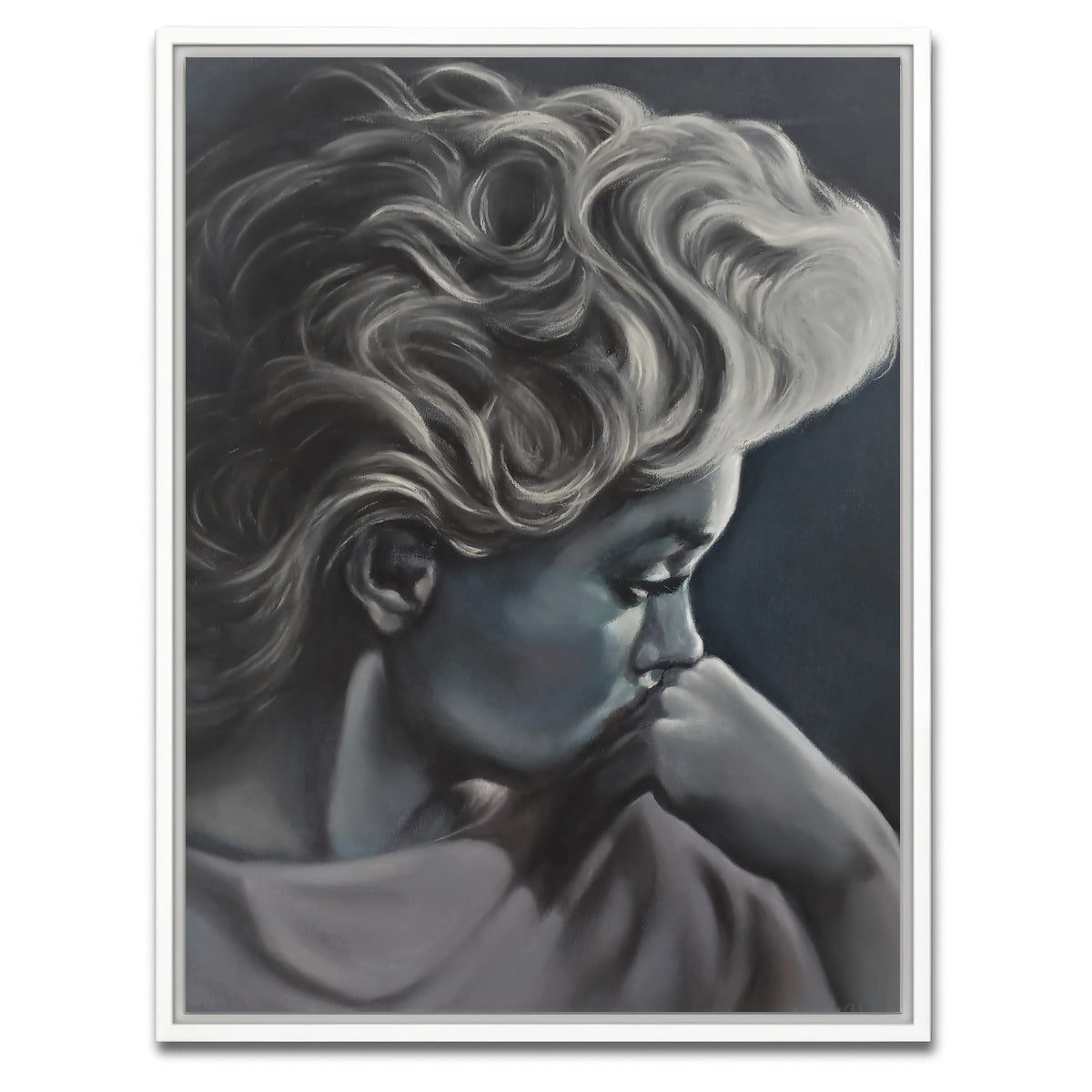 AUTO-MOCKUP WHITE | Norma Jeane | 1 Piece | White Framed Canvas | group=3x4