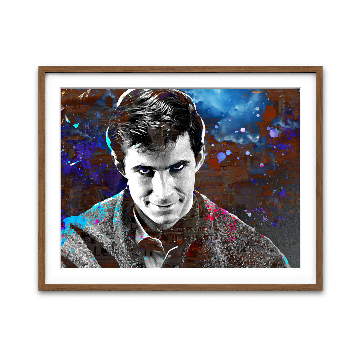 Framed Print 4x3 Walnut