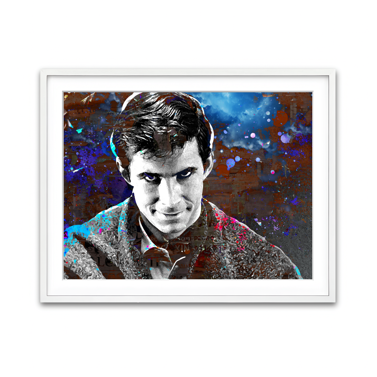 Framed Print 4x3 White