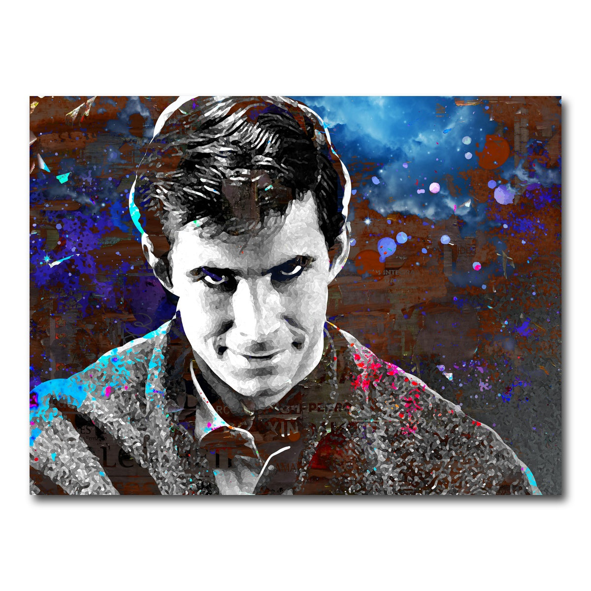 AUTO-MOCKUP WHITE | Norman Bates | 1 Piece | Gallery Wrap Canvas | group=4x3