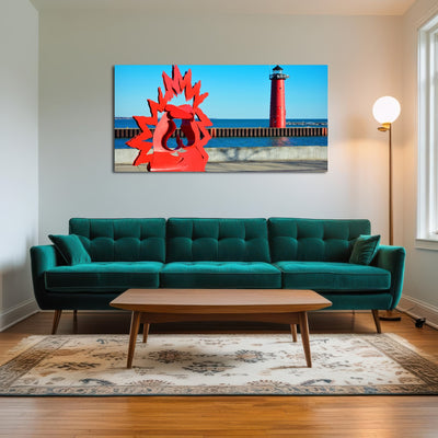 AUTO-MOCKUP ROOM | North Pier Lighthouse