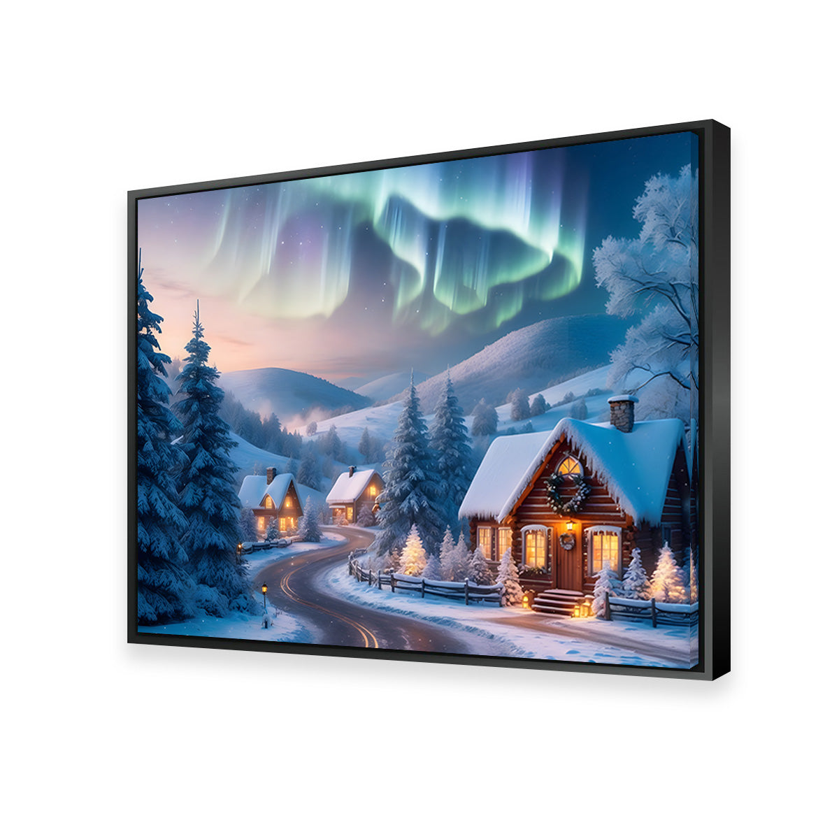 Northern Lights painting Wall Art