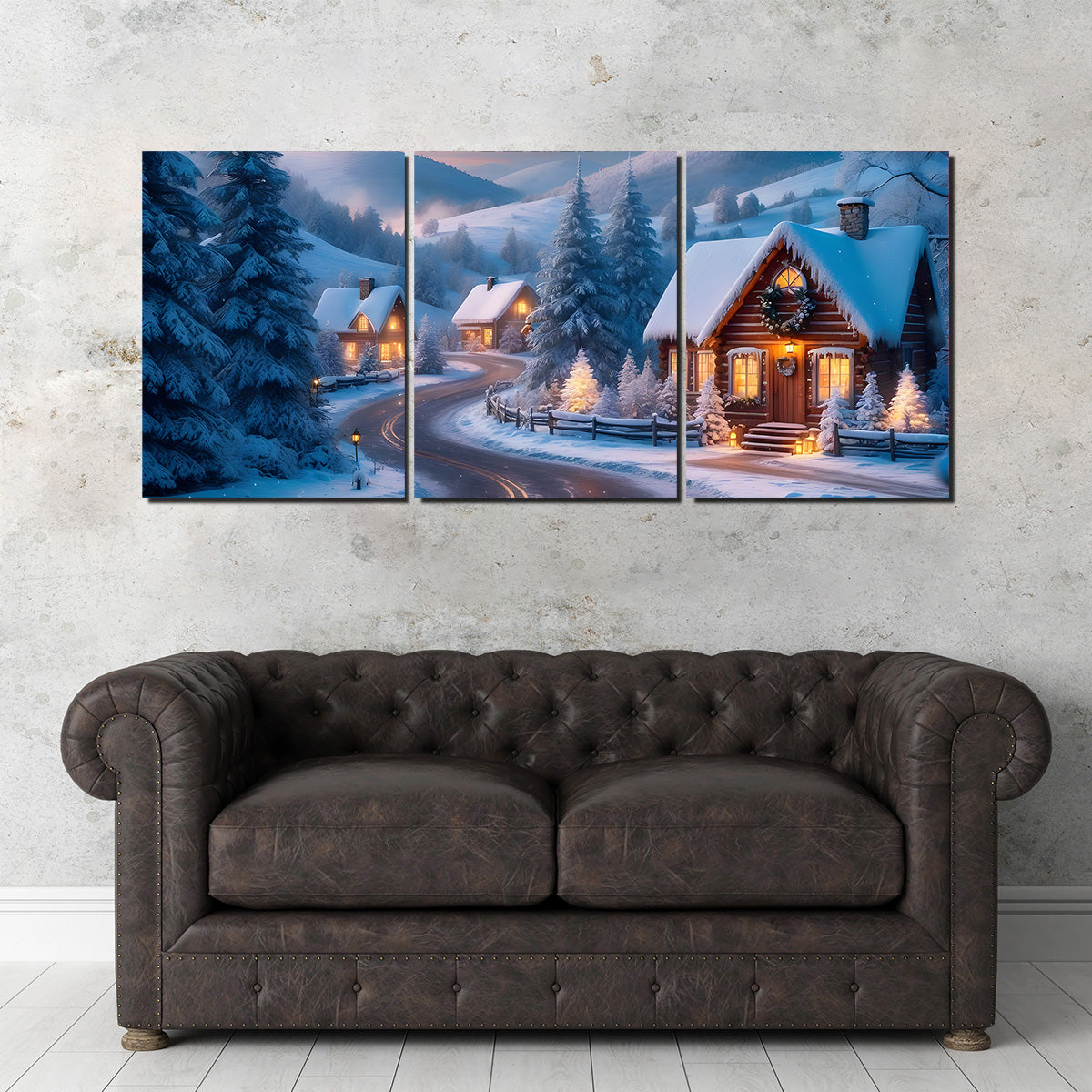 Northern Lights painting Wall Art