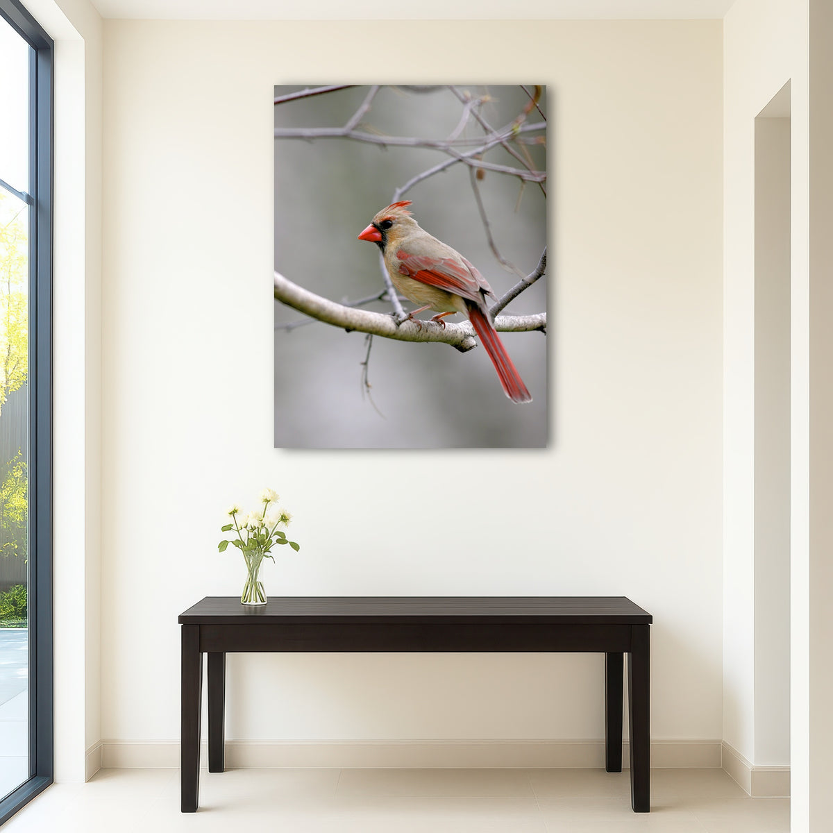 AUTO-MOCKUP ROOM | Northern Cardinal Female