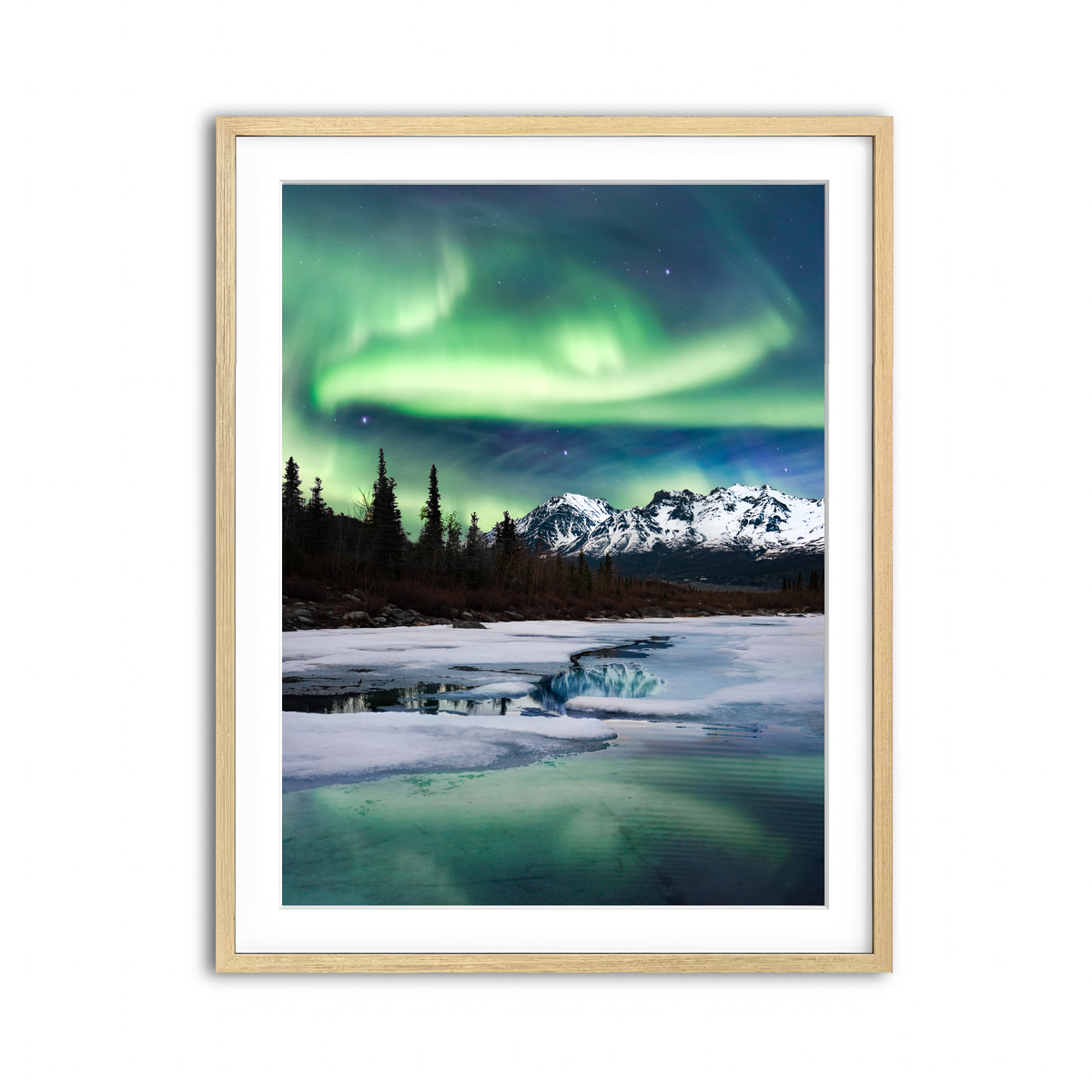 Framed Print 3x4 Natural