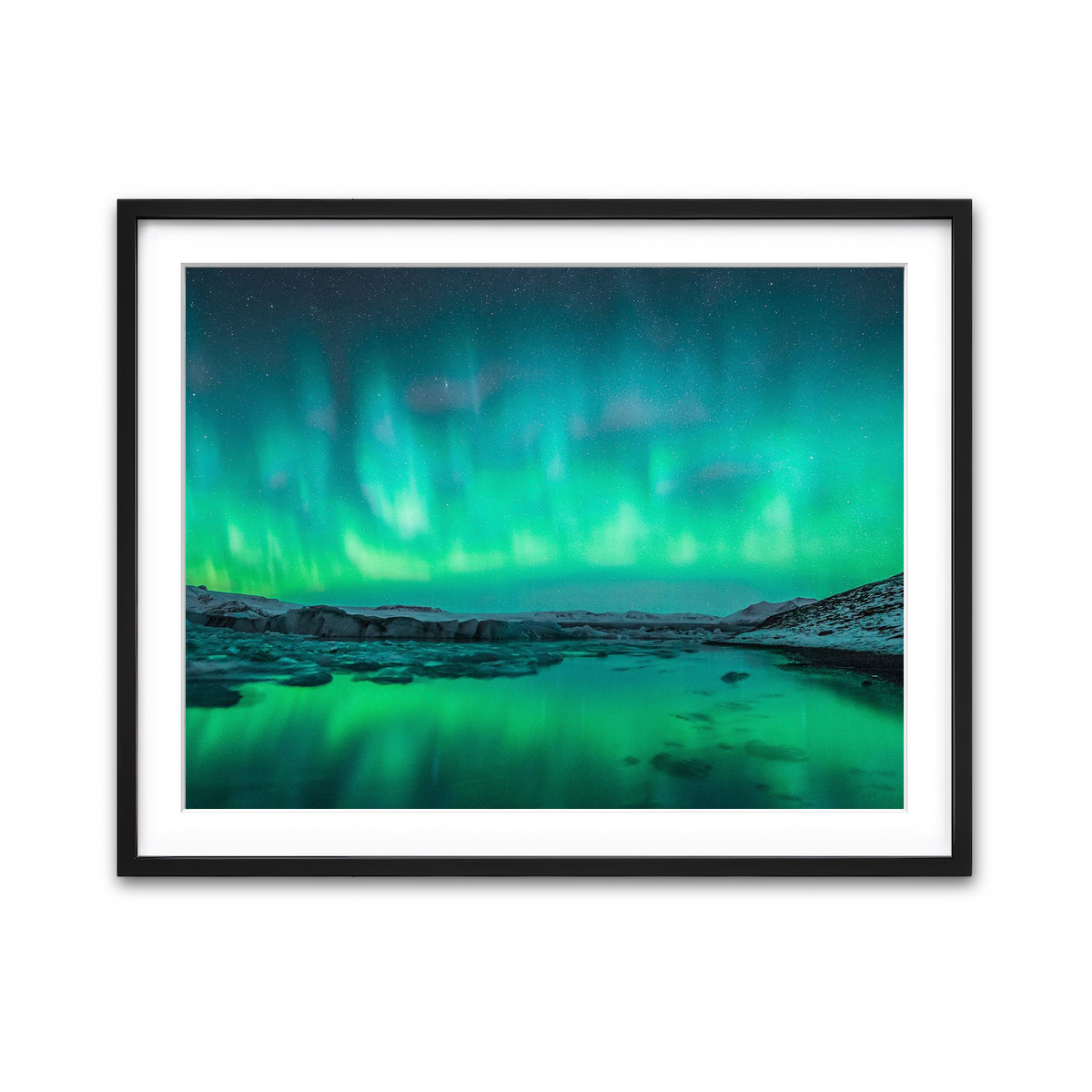 Framed Print 4x3 Black