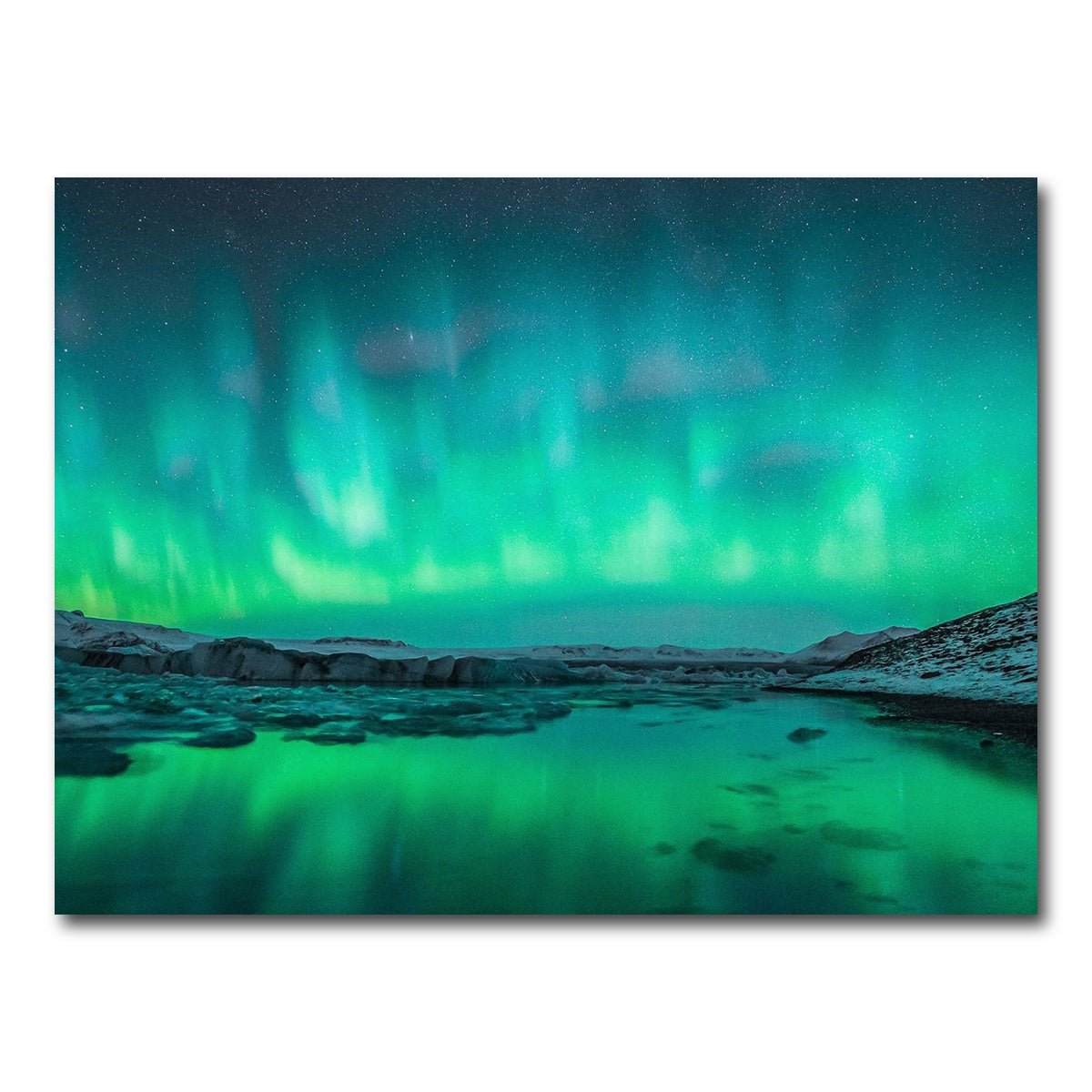 AUTO-MOCKUP WHITE | Northern Lights | 1 Piece | Gallery Wrap Canvas | group=4x3