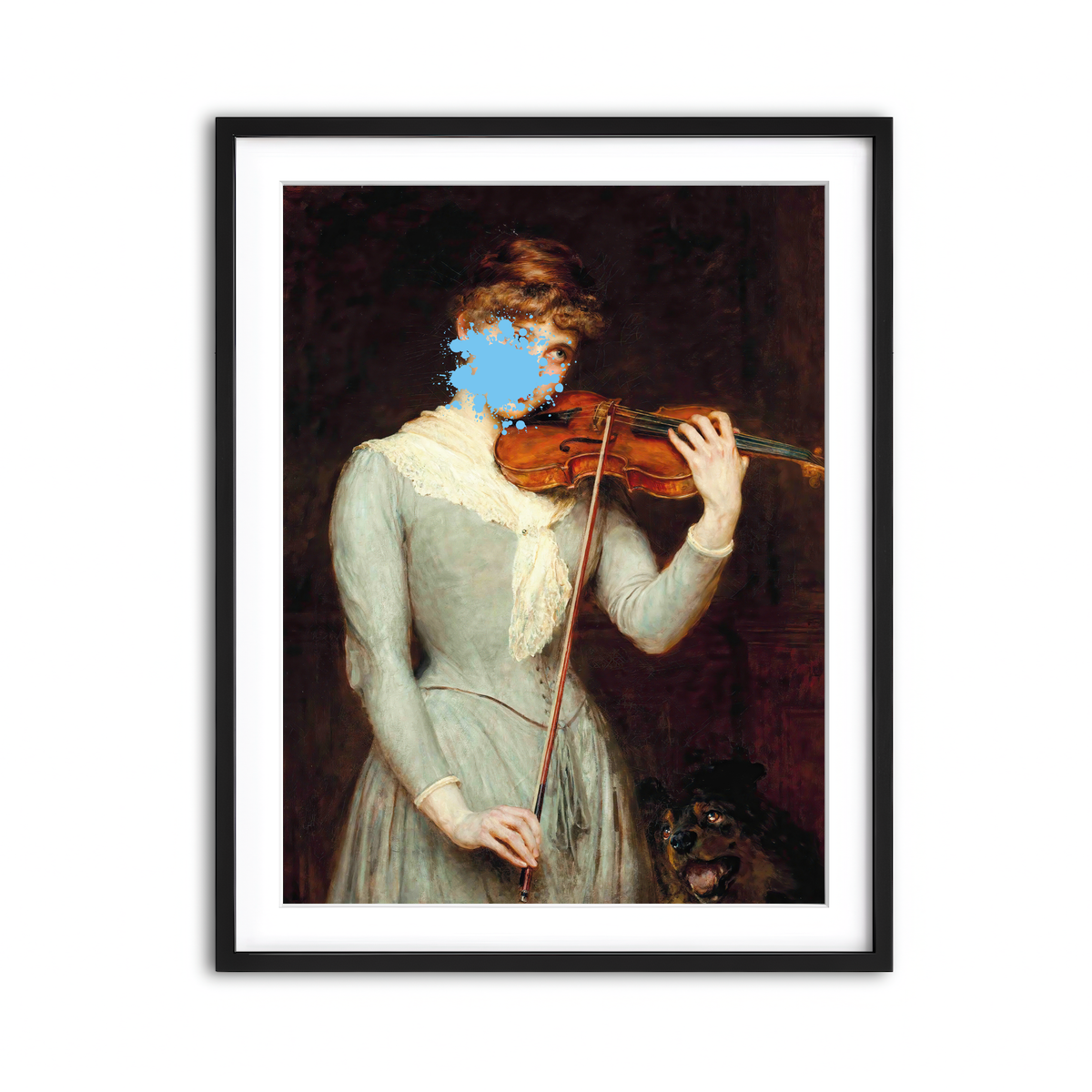 Framed Print 3x4 Black