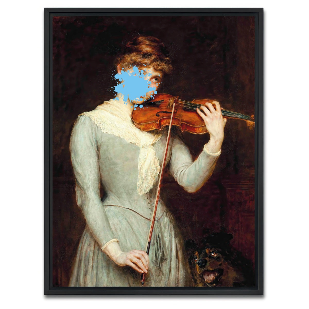 AUTO-MOCKUP WHITE | Not My Best Performance Ever | 1 Piece | Black Framed Canvas | group=3x4