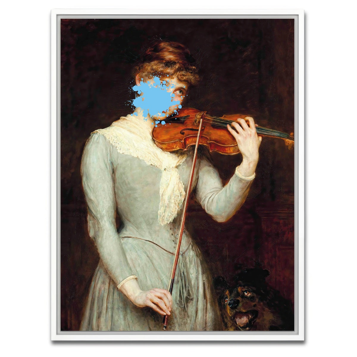 AUTO-MOCKUP WHITE | Not My Best Performance Ever | 1 Piece | White Framed Canvas | group=3x4