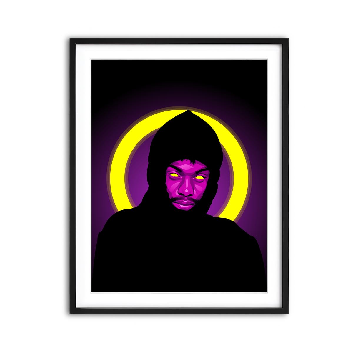 Framed Print 3x4 Black