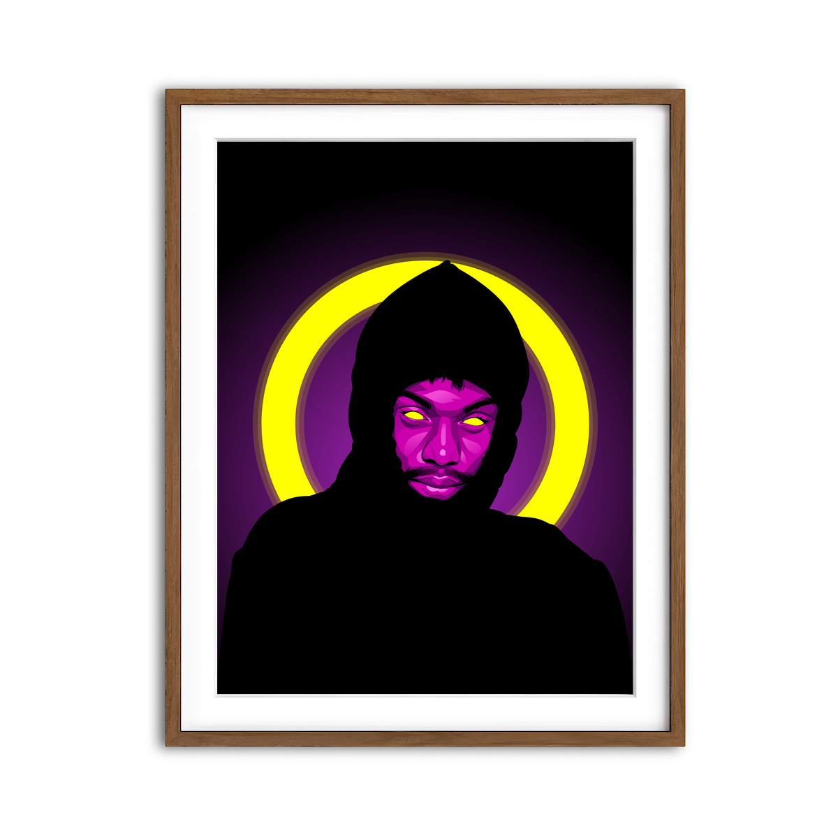 Framed Print 3x4 Walnut