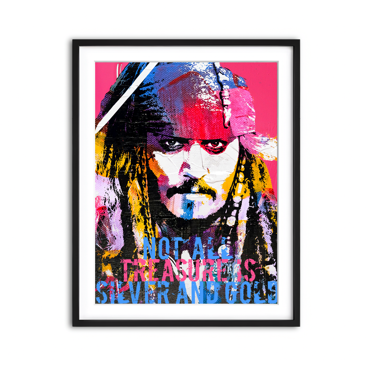 Framed Print 3x4 Black