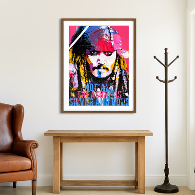 AUTO-MOCKUP ROOM | Not All Treasure Wall Art