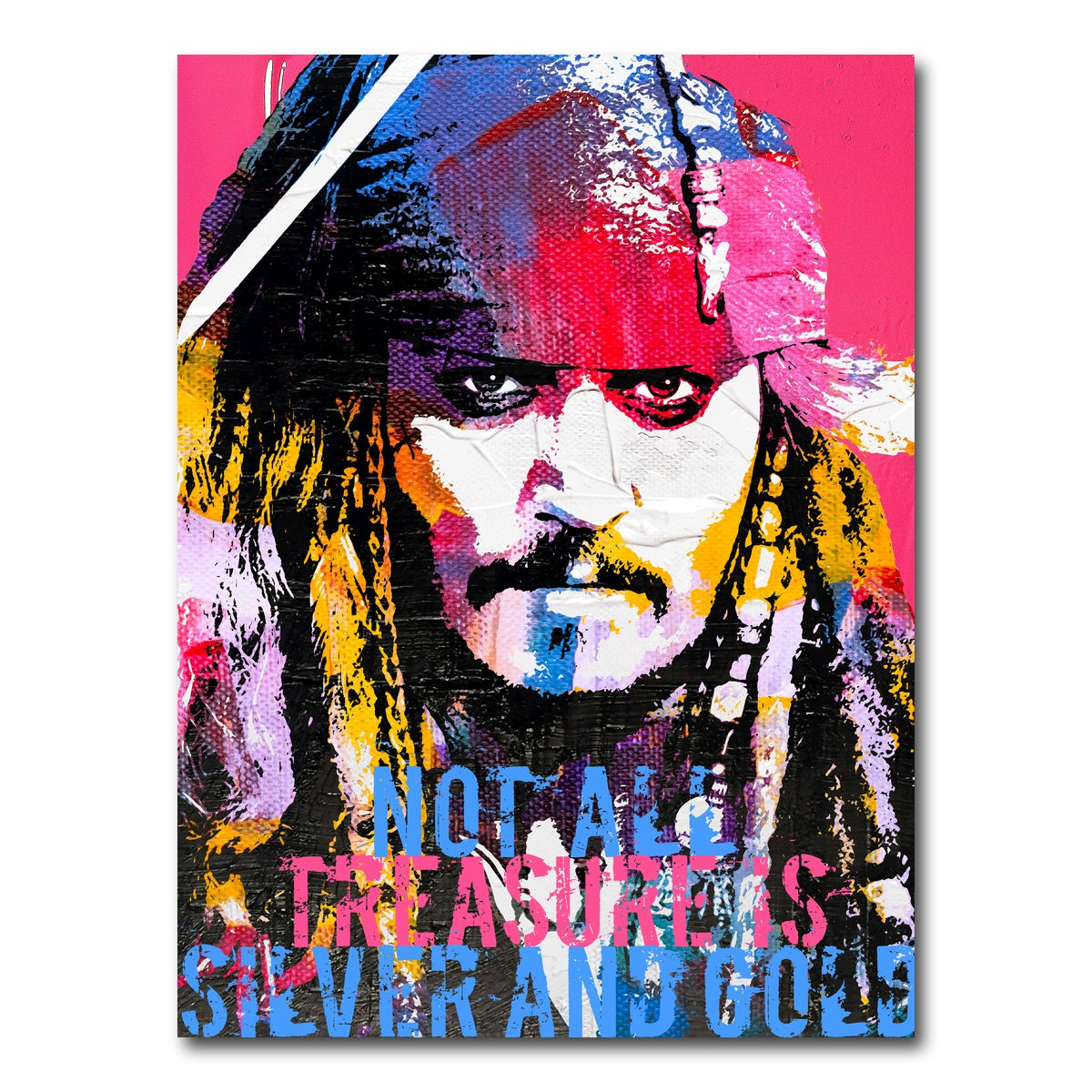 AUTO-MOCKUP WHITE | Not all Treasure | 1 Piece | Gallery Wrap Canvas | group=3x4