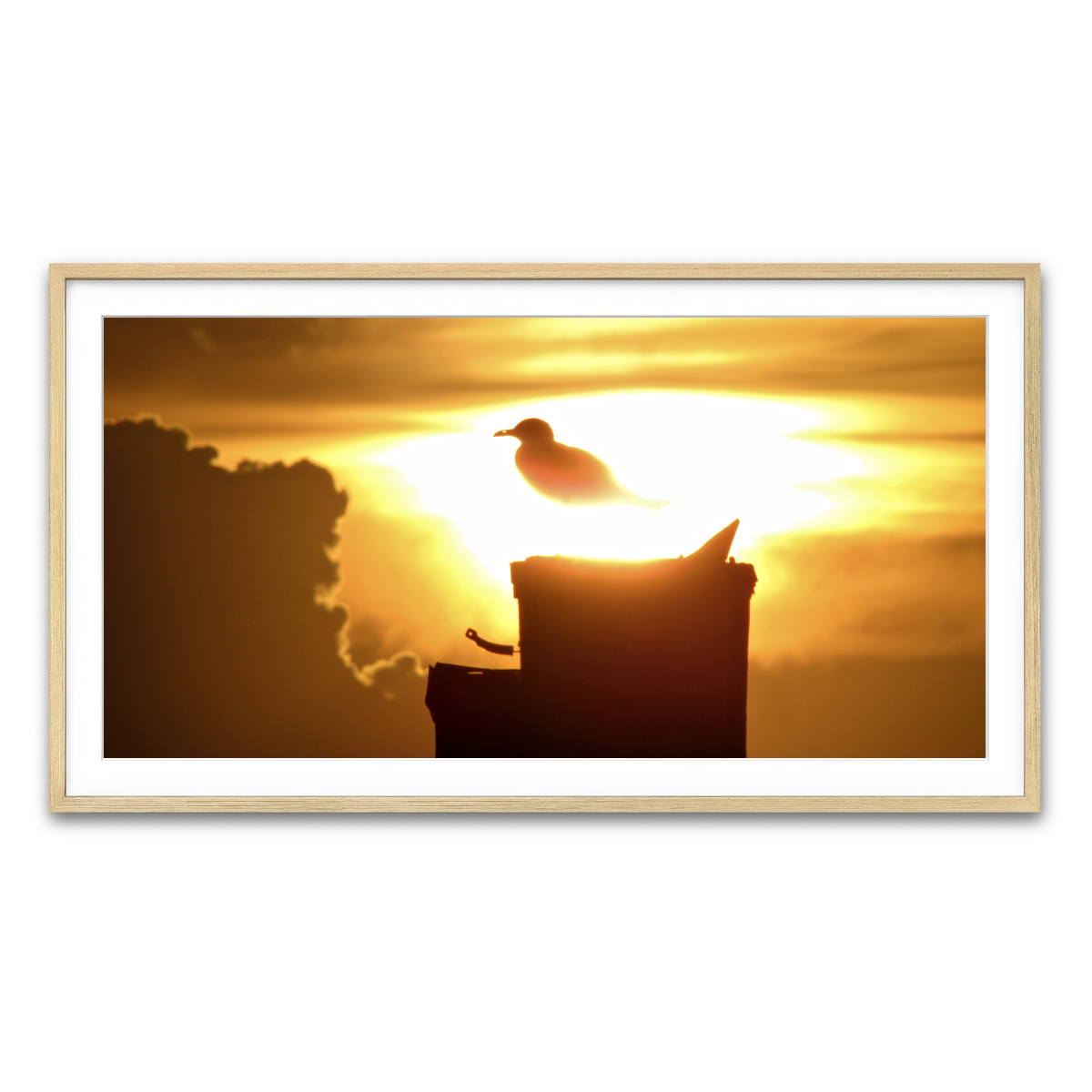 Framed Print 2x1 Natural