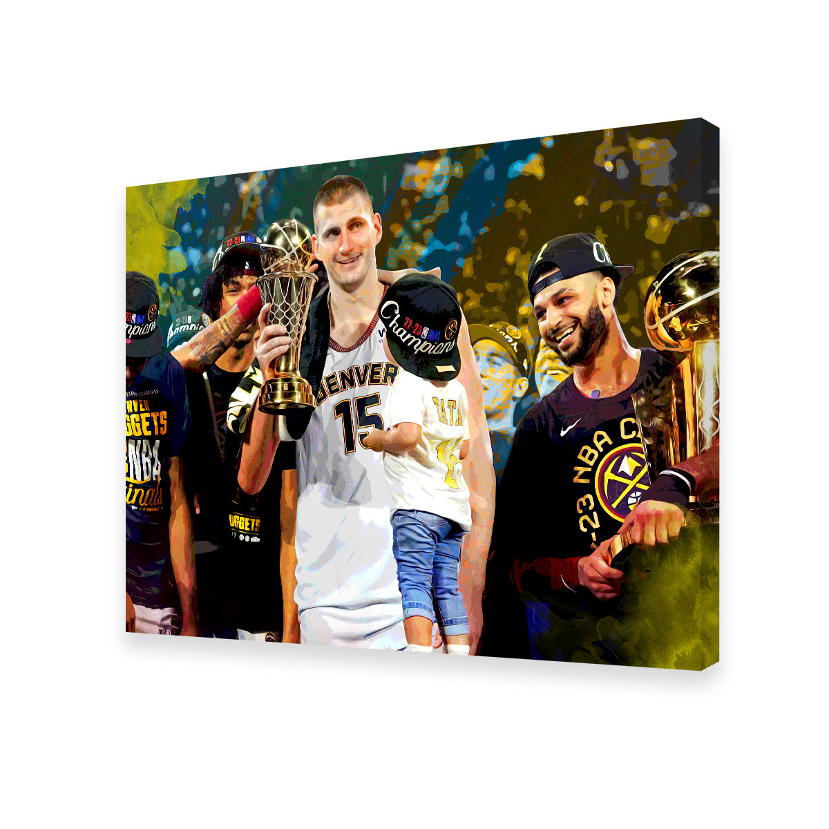 Nuggets Finals Champs Wall Art