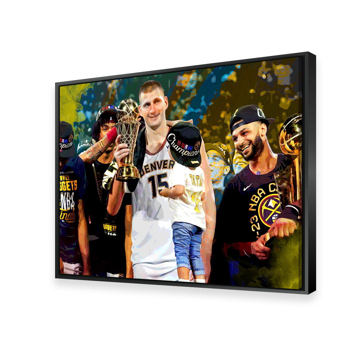 Nuggets Finals Champs Wall Art