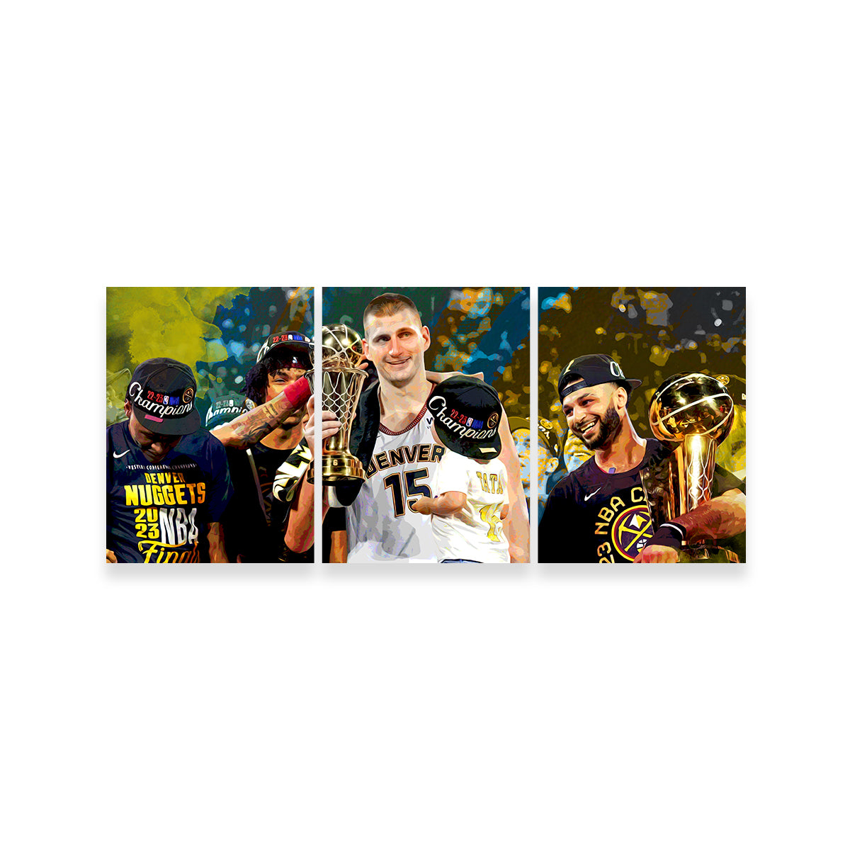 Nuggets Finals Champs Wall Art