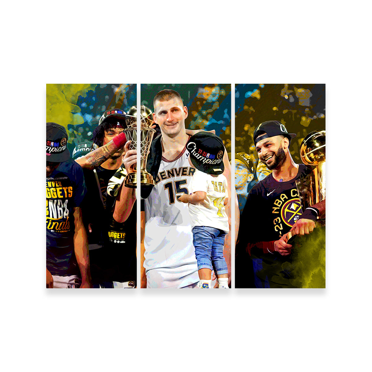 Nuggets Finals Champs Wall Art