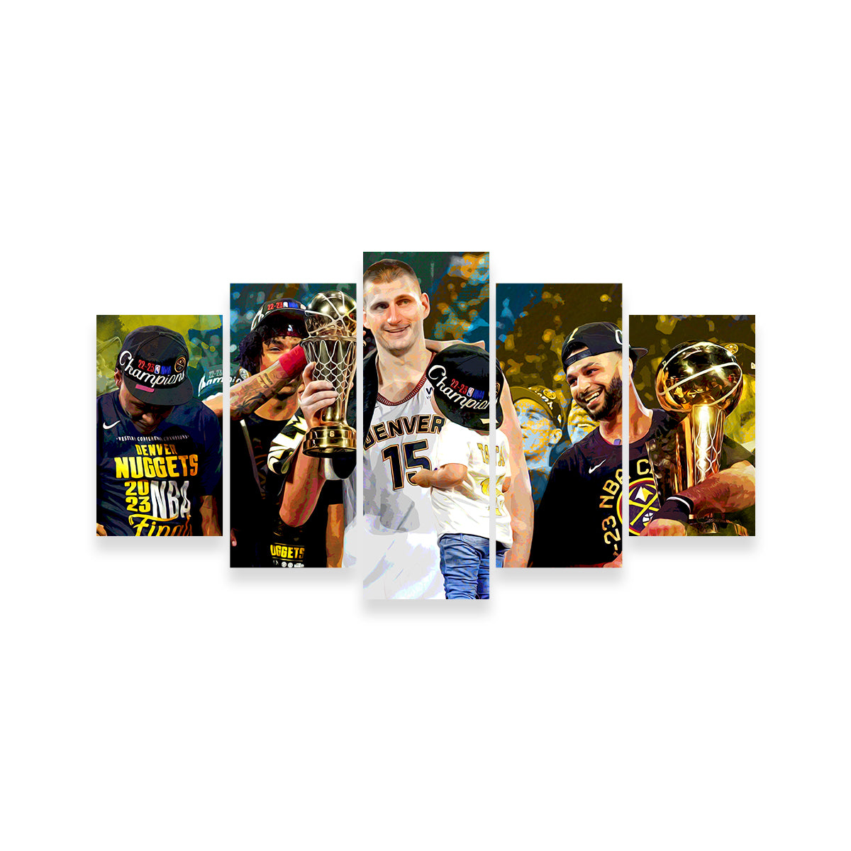 Nuggets Finals Champs Wall Art