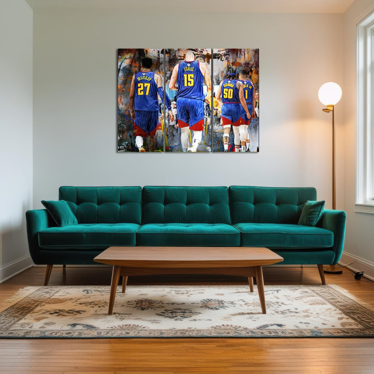 AUTO-MOCKUP ROOM | Nuggets Core Four