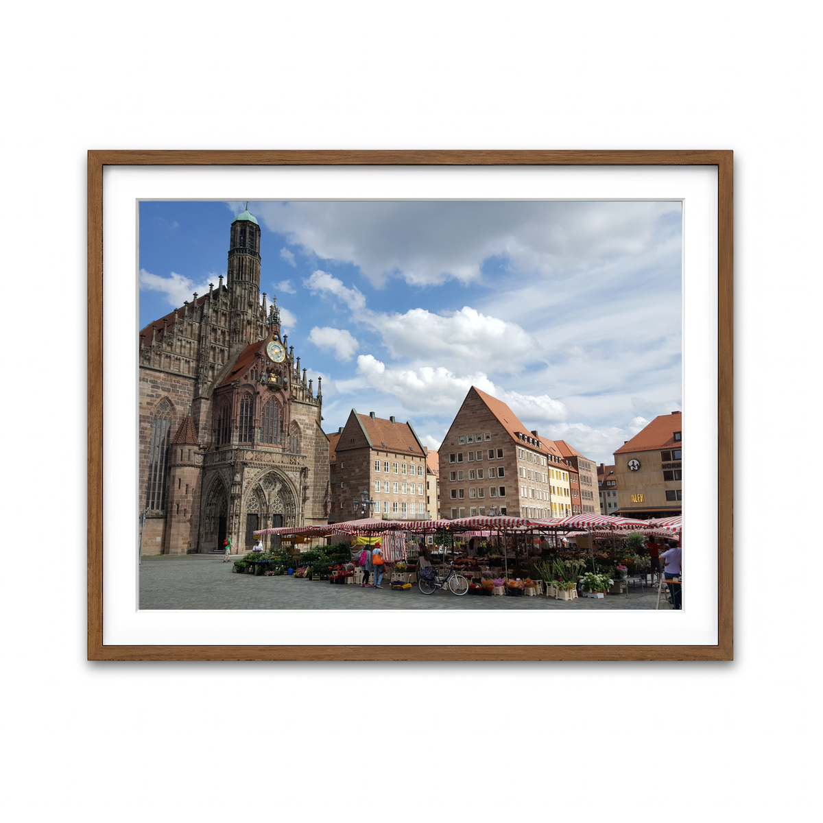 Framed Print 4x3 Walnut