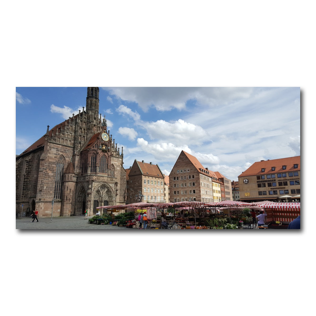 AUTO-MOCKUP WHITE | Nuremberg Germany | 1 Piece | Gallery Wrap Canvas | group=2x1