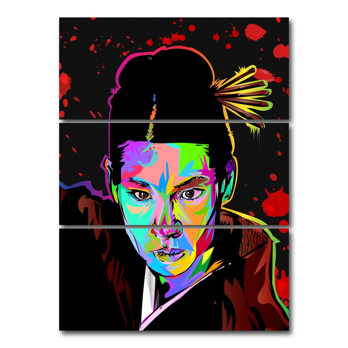 AUTO-MOCKUP WHITE | O-REN | 3 Piece | Gallery Wrap Canvas | group=8x18_stacked