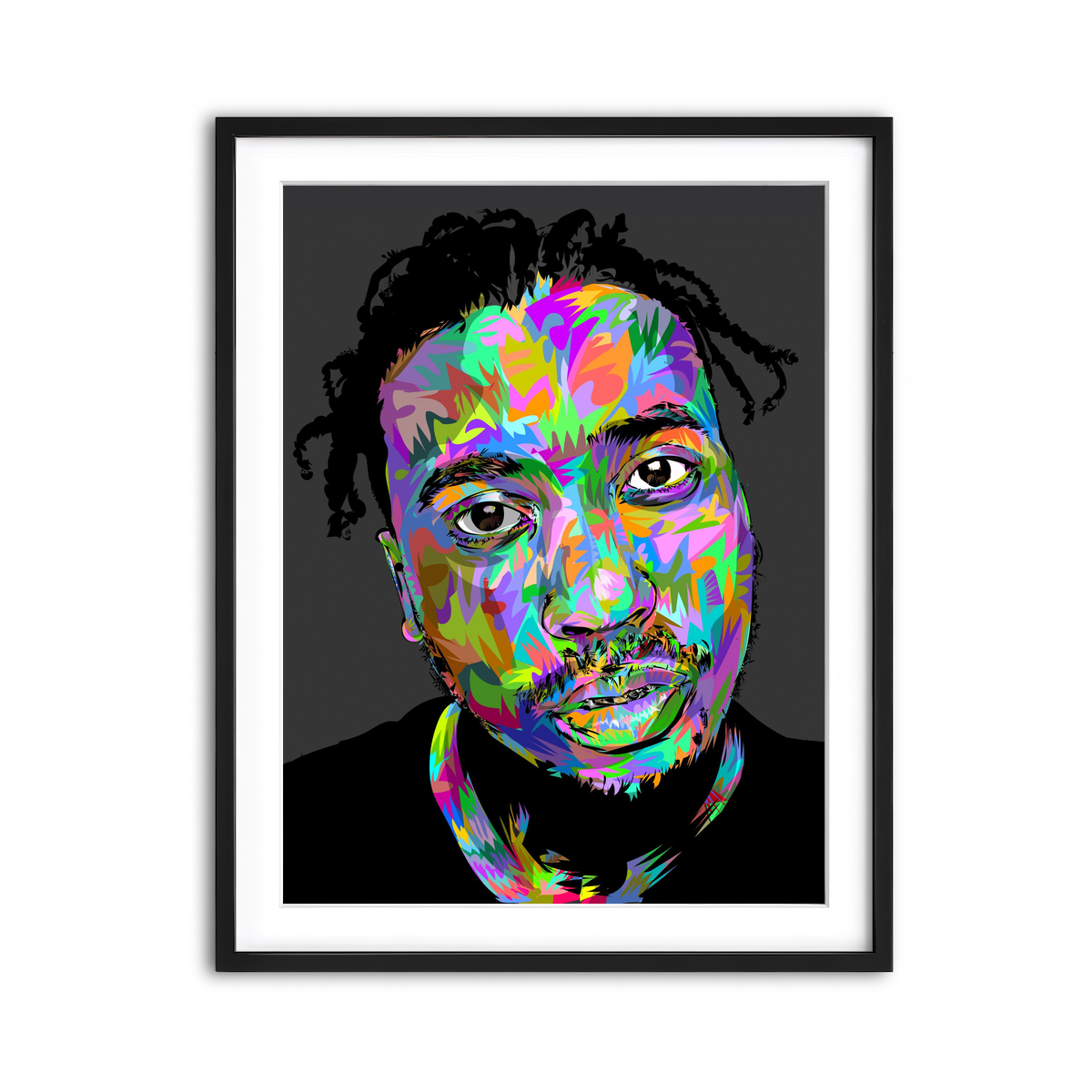 Framed Print 3x4 Black