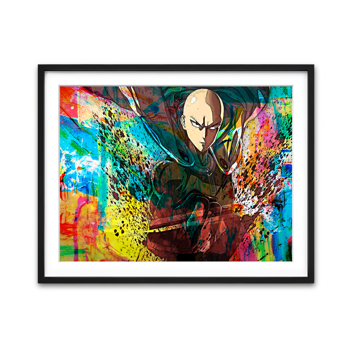 Framed Print 4x3 Black
