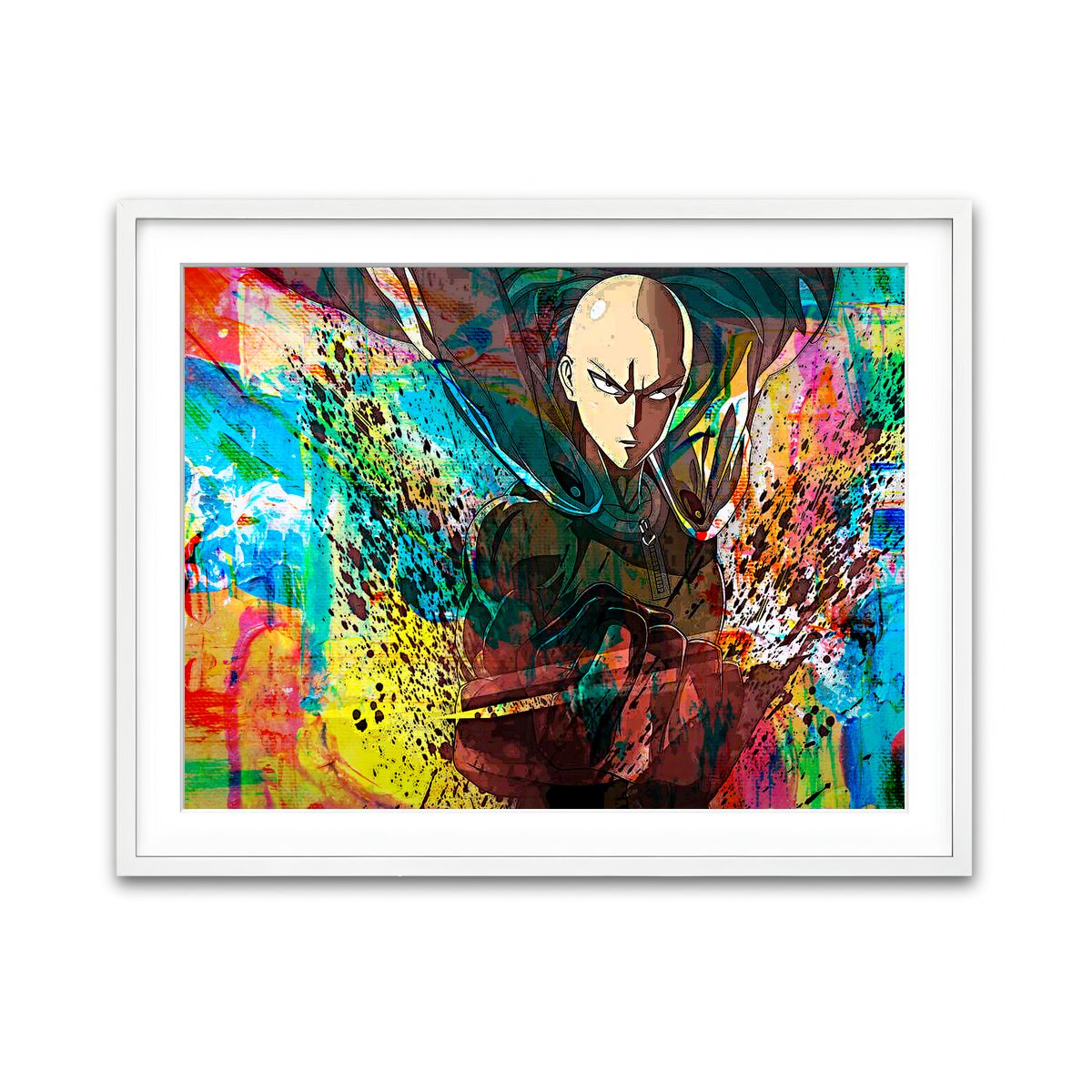 Framed Print 4x3 White