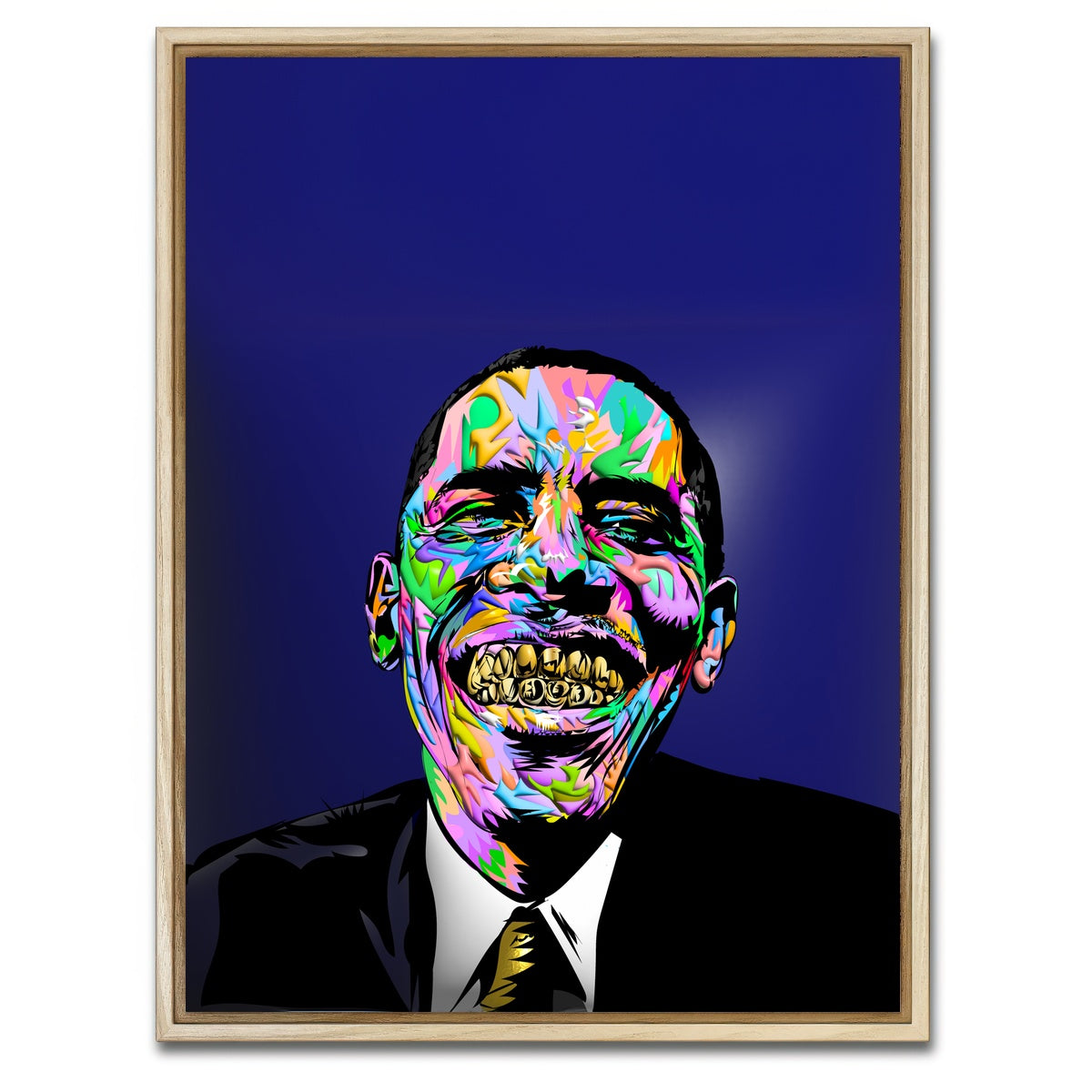 AUTO-MOCKUP WHITE | Obeezy | 1 Piece | Natural Framed Canvas | group=3x4