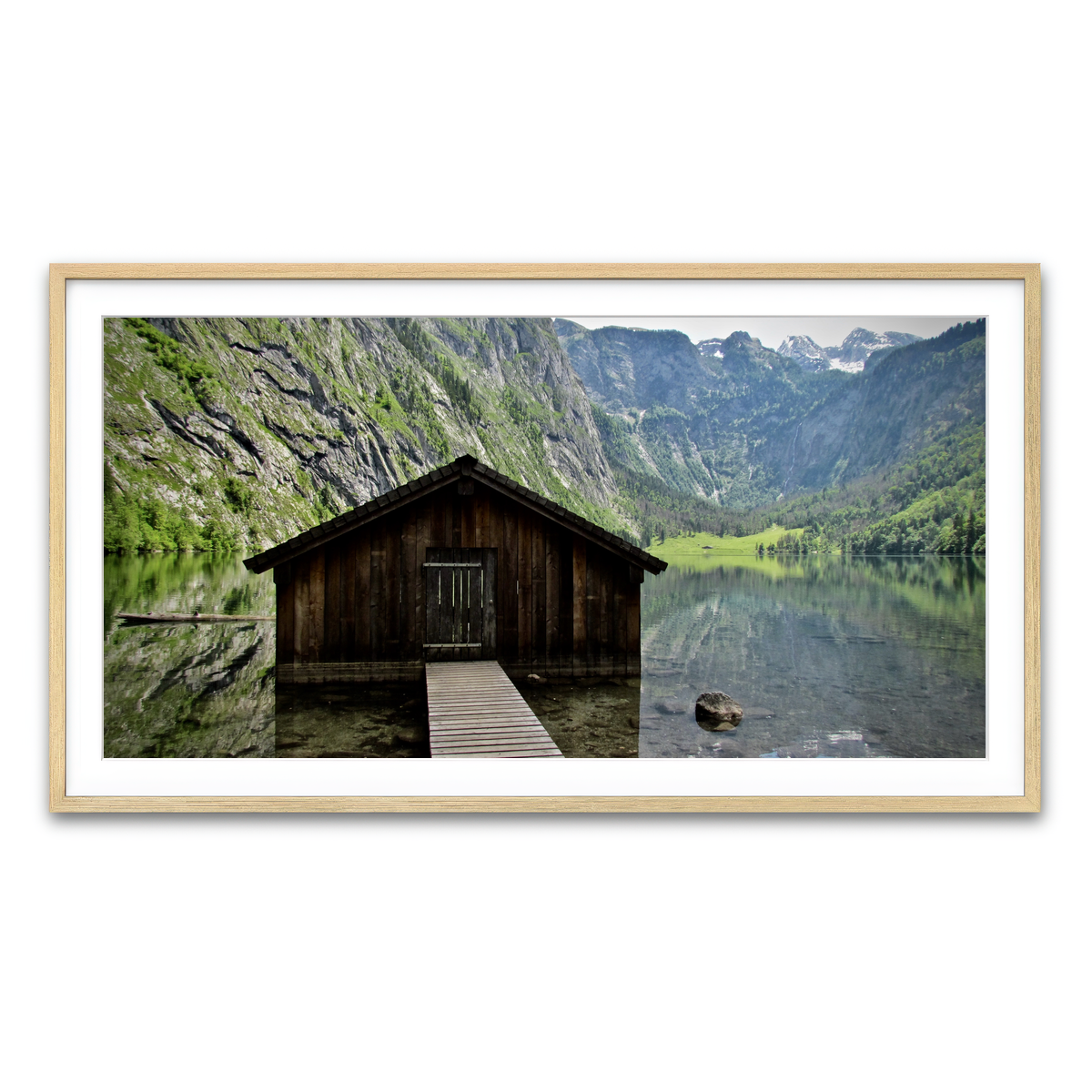 Framed Print 2x1 Natural