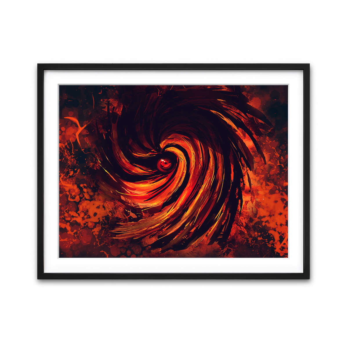 Framed Print 4x3 Black